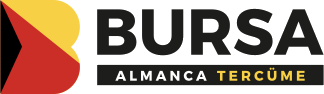 Bursa Almanca Tercüme
